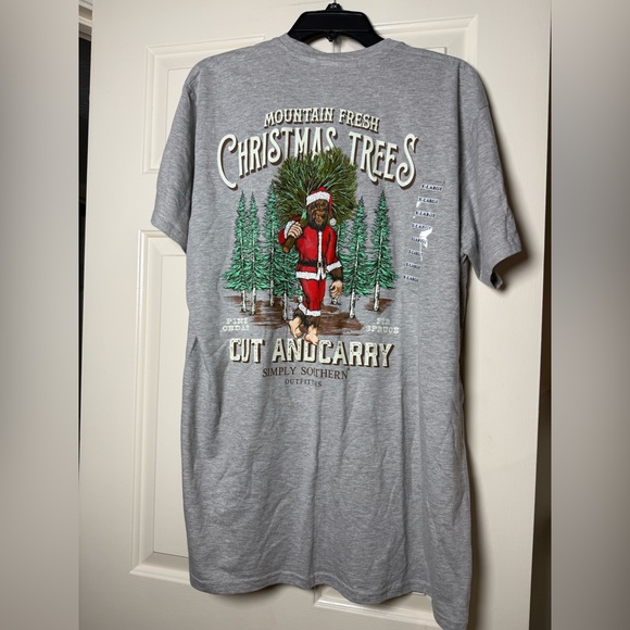Simply Southern Other - Simply Southern "Mountain Fresh Christmas Trees Cut and Carry” Long‎ Sleeve Tee